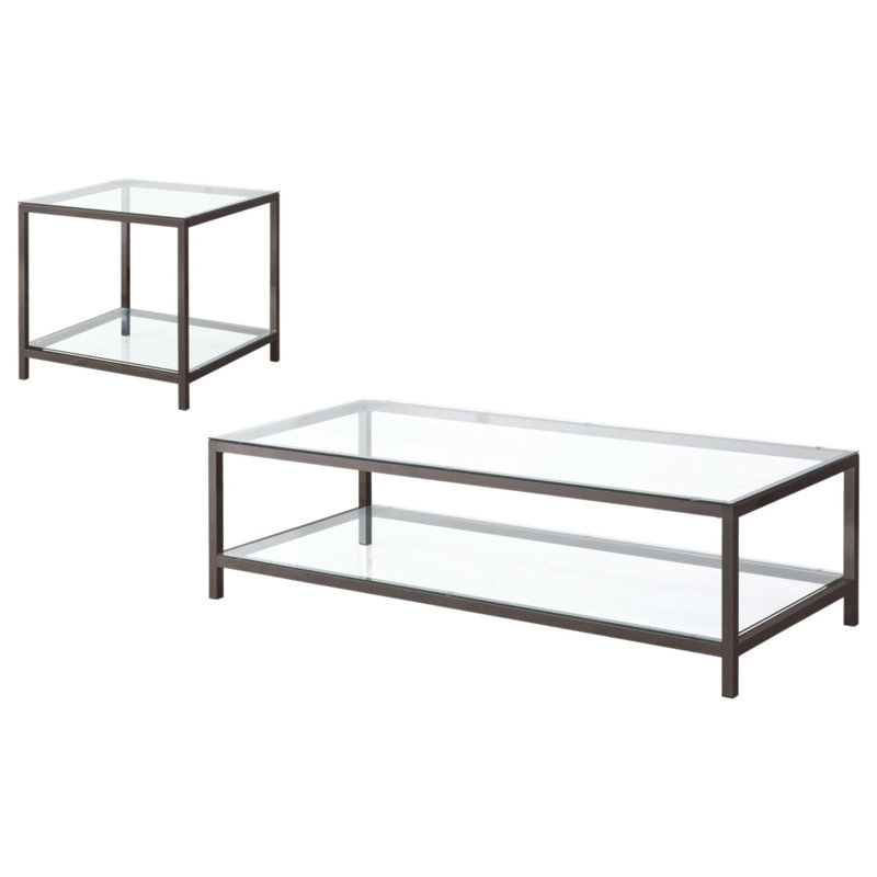 Ensemble de tables basses 2 pièces Modern Modern