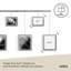 Exhibit Metal Ledge Picture Frame with Brackets – Set of 9-69927477