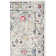 Christa Oriental Light Gray/Fuchsia Area Rug