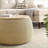 Ottoman with Storage, 2-in-1 End Table &amp; Footstool, 25.5”x25.5”x14.5”, Natural | Plastic