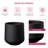 17 in. Large Matte Black(Upgraded Interior) Concrete Tall Round Planter / Pot with Drainage Holes for Outdoor Indoor-1478389923-1487454854