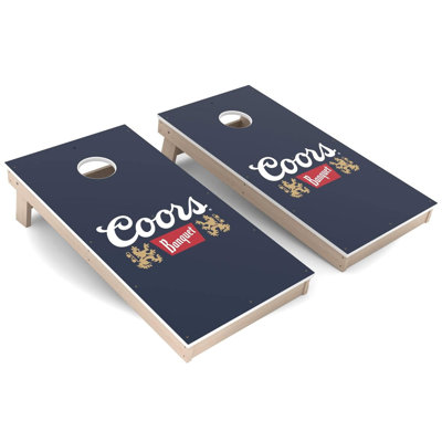 Ensemble de planches de cornhole Coors Banquet
