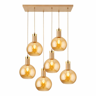 6 - Light Beige Pendant