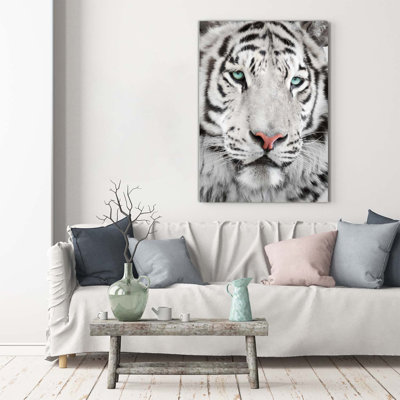 White Tiger - Wrapped Canvas Print
