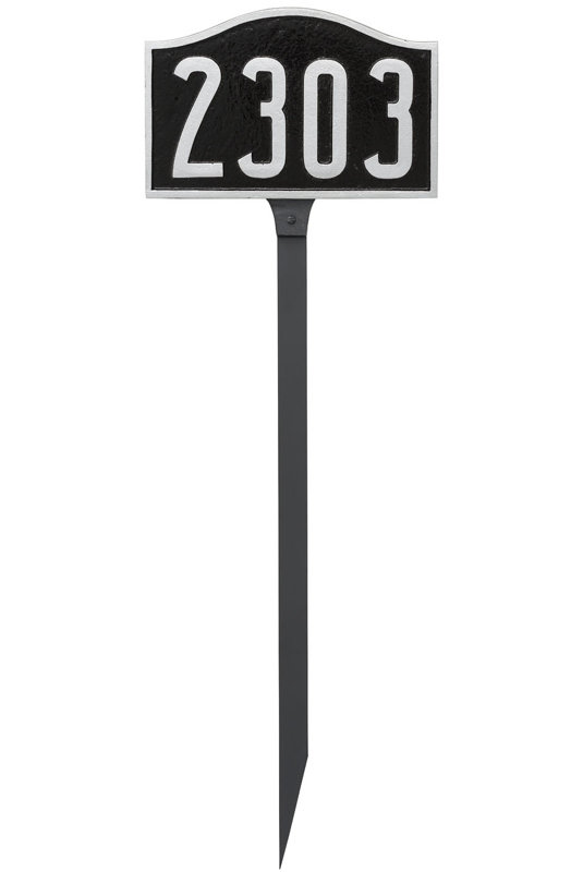 Arch Lawn Insert, Black/Silver