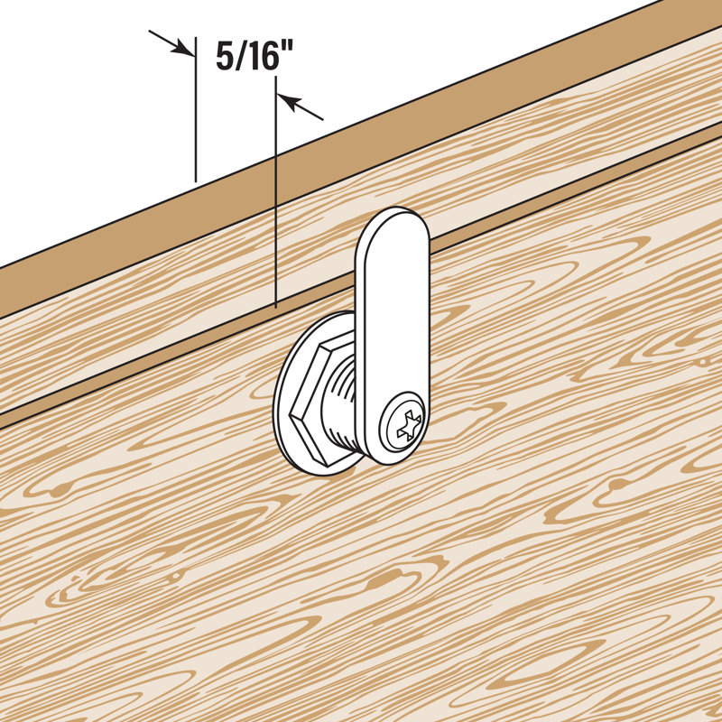 Drawer And Cabinet Lock