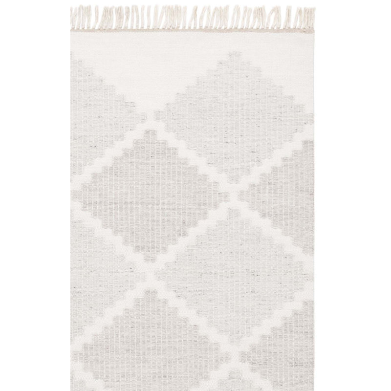 Kilim Hand Woven Recycled P.E.T. Geometric Indoor Rug, Runner 2'3" x 8'
