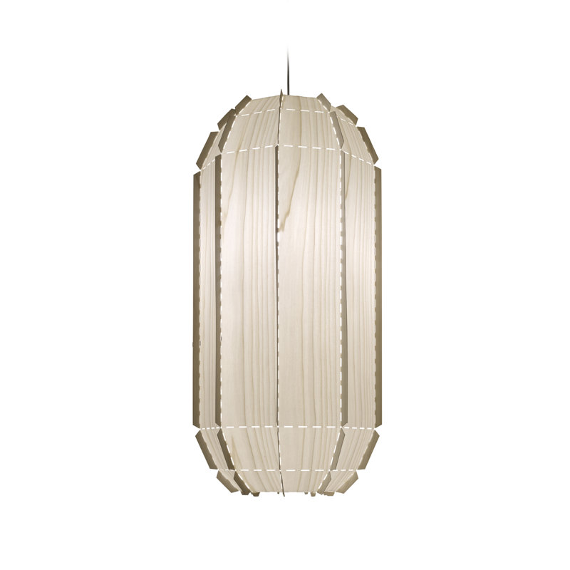 Stitches 1 - Light Pendant, E26/Medium (Standard), Ivory White