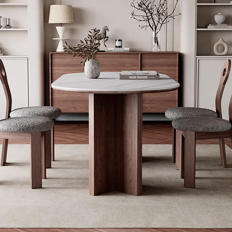 Hildegret Rectangular Dining Table, 29.53"H x 63"L x 31.5"W