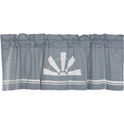 Sawyer Mill Cotton Tailored Window Valance