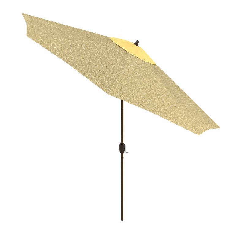Parasol de marché 9 pi Tayyibah, Palmetto Sawgrass - Pacifica Premium