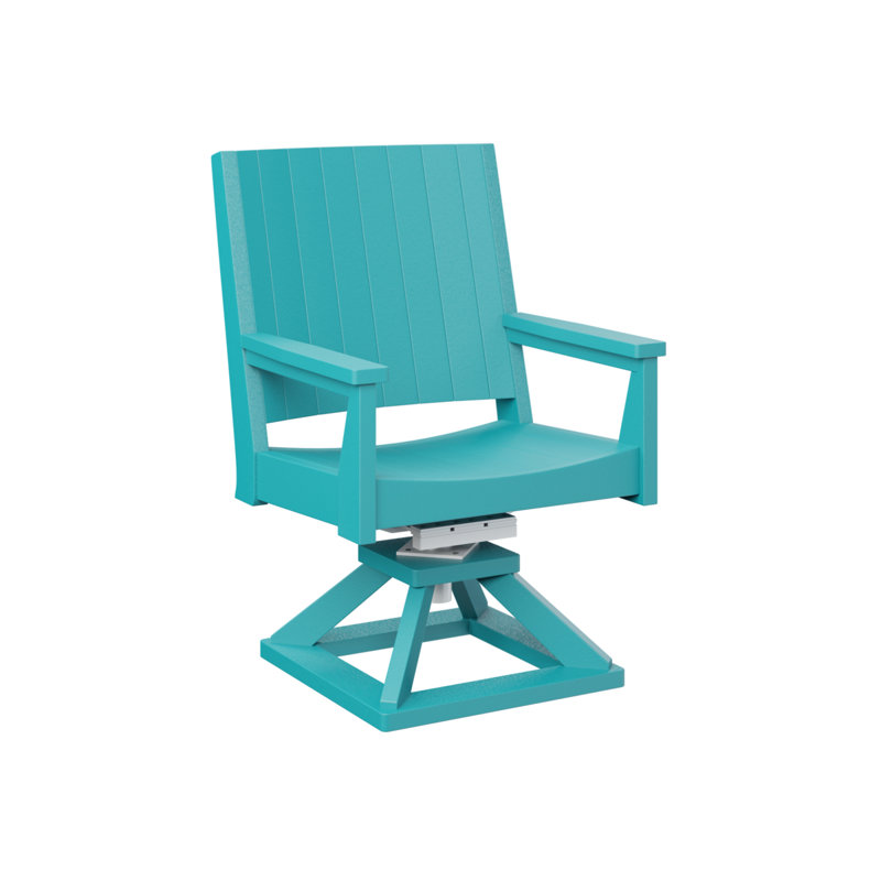 Chaise berçante pivotante berlinois berlinois berlin, Bleu Aruba