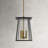 3 - Light Buckeye Bronze/Heritage Brass Pendant