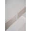 Console contemporaine en placage de bois blanc Zebrano Pembrely Row