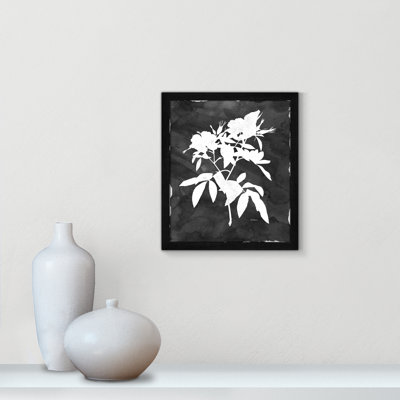 «Black Botanical I» par Carol Robinson - impression encadrée