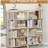 Farragut Faux Wood & Metal 5-Tier Bookshelf-27115504