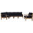 Modway Marina 6 Piece Outdoor Patio Teak Set-14078160