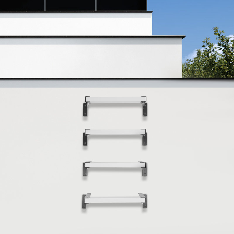 4Pcs Wall Mounted Ladder For Home Safety