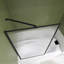 Porte de baignoire à cadre fixe avec verre cannelé l 33 po x H 58 po-98471653