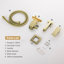 Wall Mounted Hot and Cold Bidet Sprayer Faucet Set-61060847