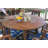 Fleur 6 - Person Wood Patio Dining Set with Round Table