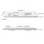 Lavabo vasque mural 71 "SMC