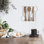 Décoration murale en bois pour ustensiles de cuisine
