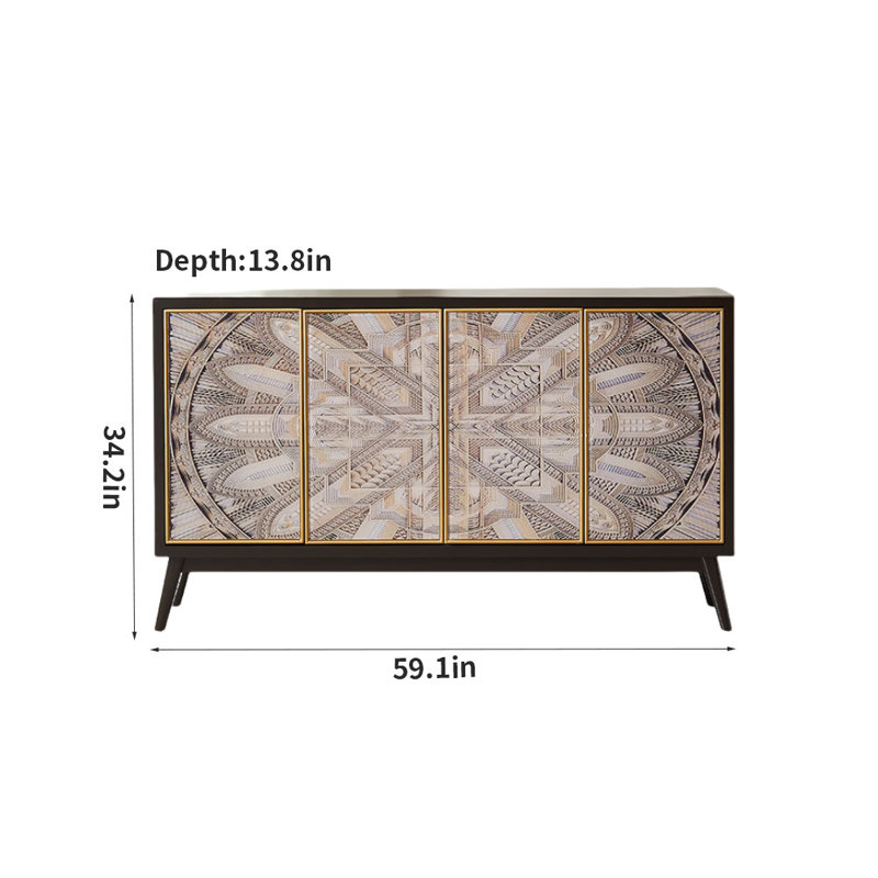 Armoire décorative simple