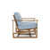 Outdoor Summit Rocker Bench with Cushions