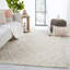 Geometric Area Rug in Light Gray-456338385