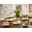 New Cottage Basic 18 Piece Dinnerware Set Service for 6