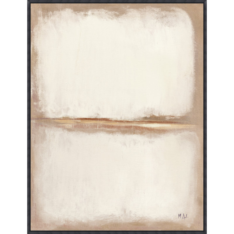 Desert View 2' Framed Print on Canvas