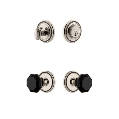 Soleil Knobs with Deadbolt