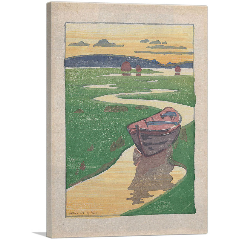 «The Lost Boat 1916» par Albrecht Dürer, reproduction d'art sur toile tendue, H 26 po x l 18 po x 1,5 po