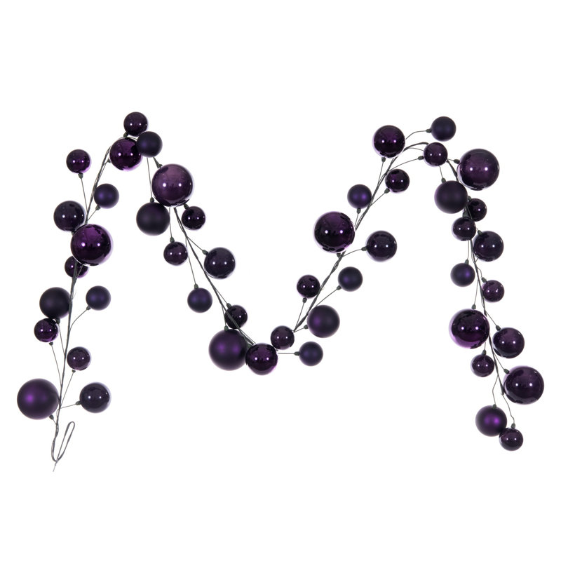 Guirlande Vickerman 10 pi., Prune