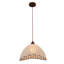 Luminaire suspendu en tissu 1 lumière Nordic
