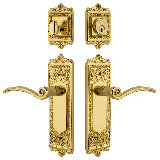 Nostalgic Warehouse Egg & Dart Entry Set with Swan Lever