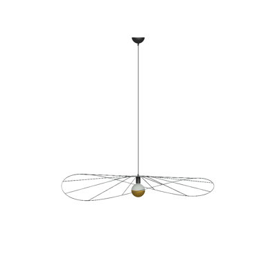 Alissone 1 - Light Black Geometric Pendant