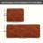Embossed Pumpkin, Kitchen Mats Set of 2