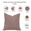 Housse de coussin en lin imprimé à la main Fabividine Chunributi Design-1675496972