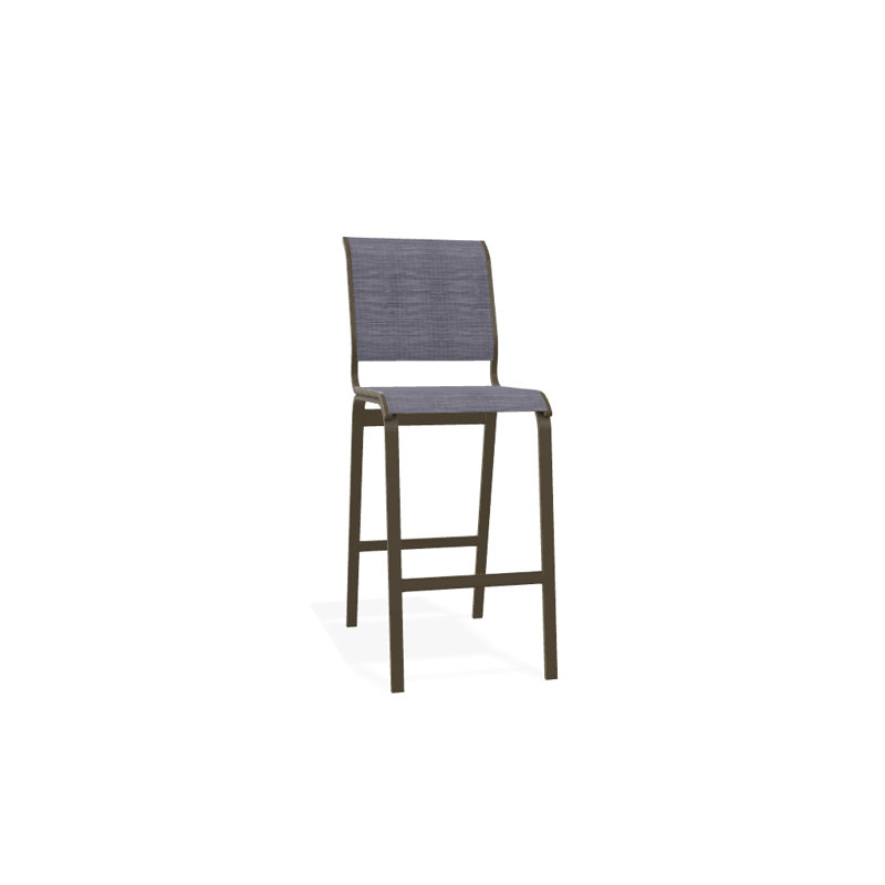 Tabouret de bar 29,5 po Holna, Bois de plage texturé, Brooks