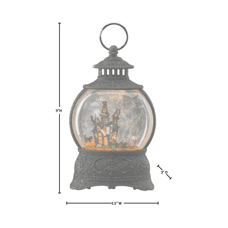 9" LED Haunted House Lantern USB