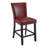 Upholstered Counter Stool with Solid Wood Frame-474058212