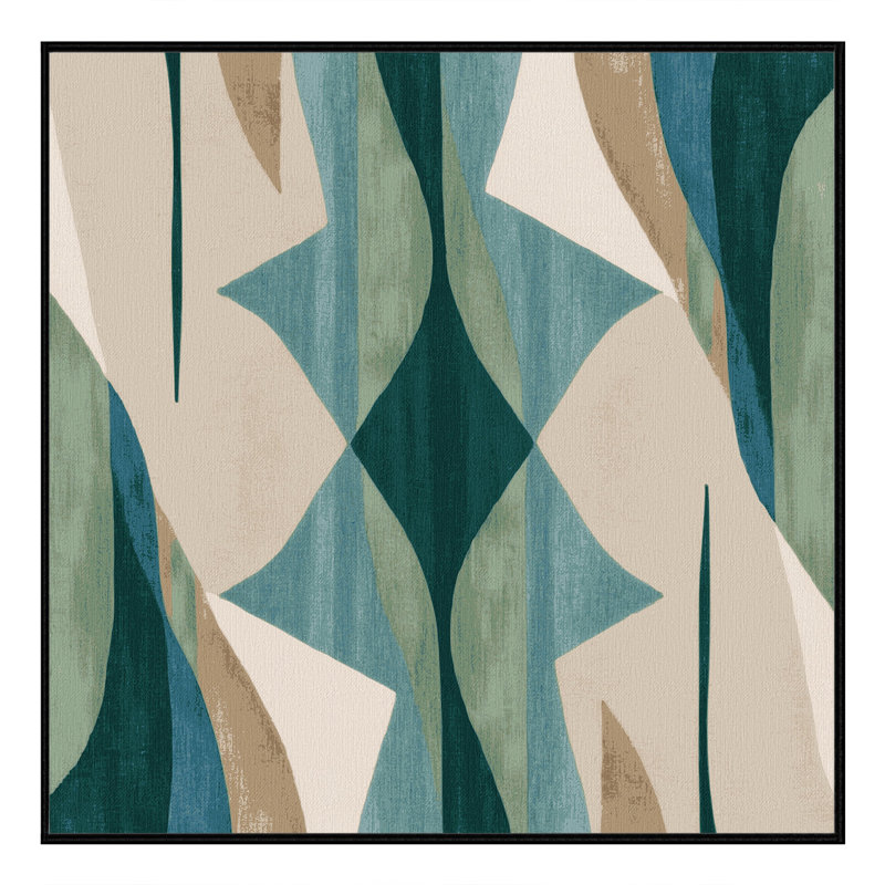 Aurora Symphony Rug, Square 3'