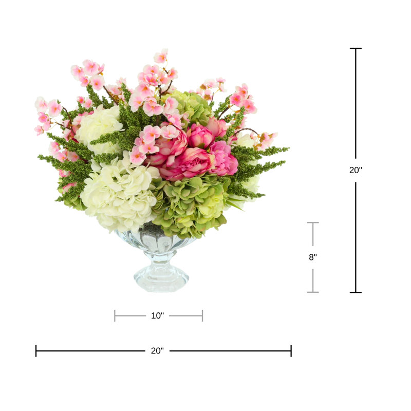 Arrangement floral dans un vase