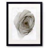 Gray Rose Print