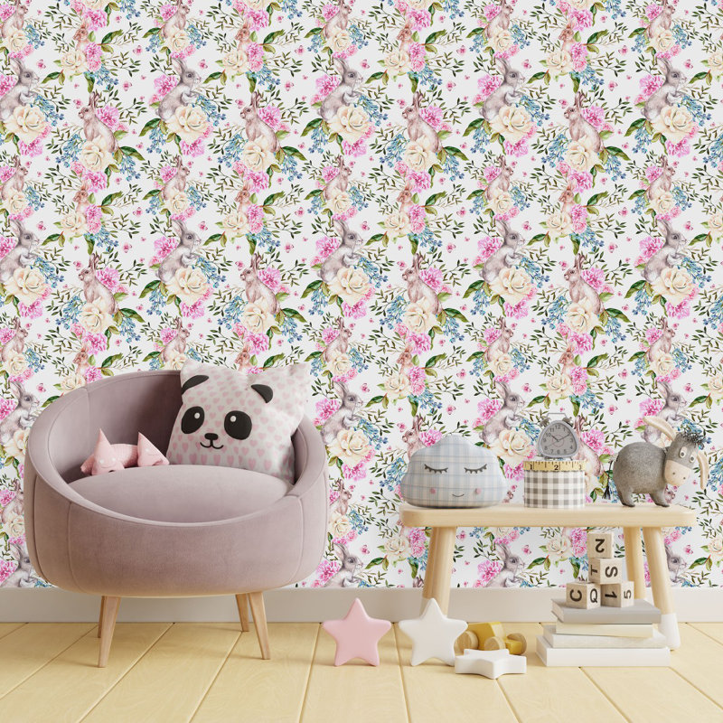 Panneau de papier peint adhésif Kimmya, L 2,08 pi x L 18,75 pi