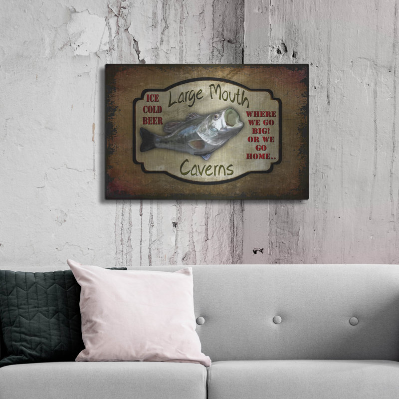 «Large Mouth Cavern II» par Lightbox Journal, H 24 po x l 36 po