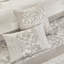 Édredon 8 pièces pour très grand lit - Motif brodé, literie décorative avec détails-121234770
