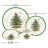 Spode Christmas Tree 4-Pc P/S